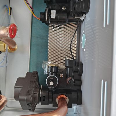 Échangeur de chaleur de plat de Heater Parts Hydro Block Brazed de l'eau de gaz de commutateur de plat
