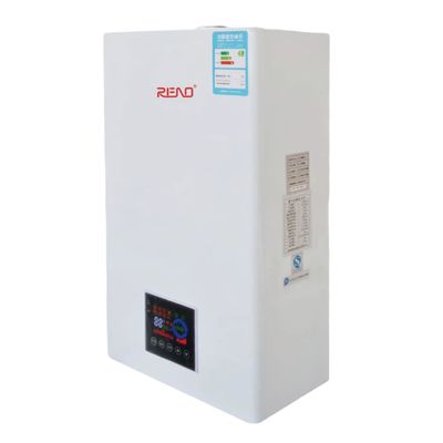 Four d'eau chaude de tenture de gaz   Haute qualité de la Chine 40/32/28/26/24kw   Shell blanc   Conversion de fréquence de Stepless