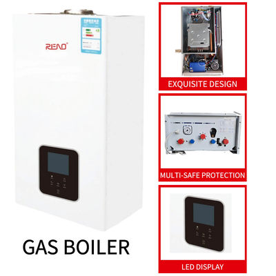 Style d'enveloppe de chaudière de gaz de bâti du mur 40Kw de L1PB32-A (F4) avec l'acier inoxydable Shell